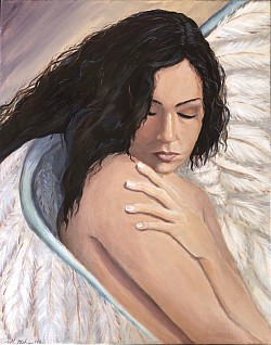 “Angel” 16x20 Acrylic on Canvas ~Unavailable~