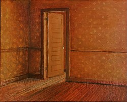 “Twin Peak’s Door” 8x10, Oil on Canvas ~Unavailable~