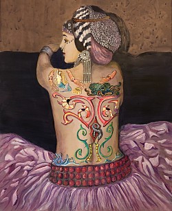 “My Sister’s Back” 16x20 Acrylic on Panel ~$100.00~